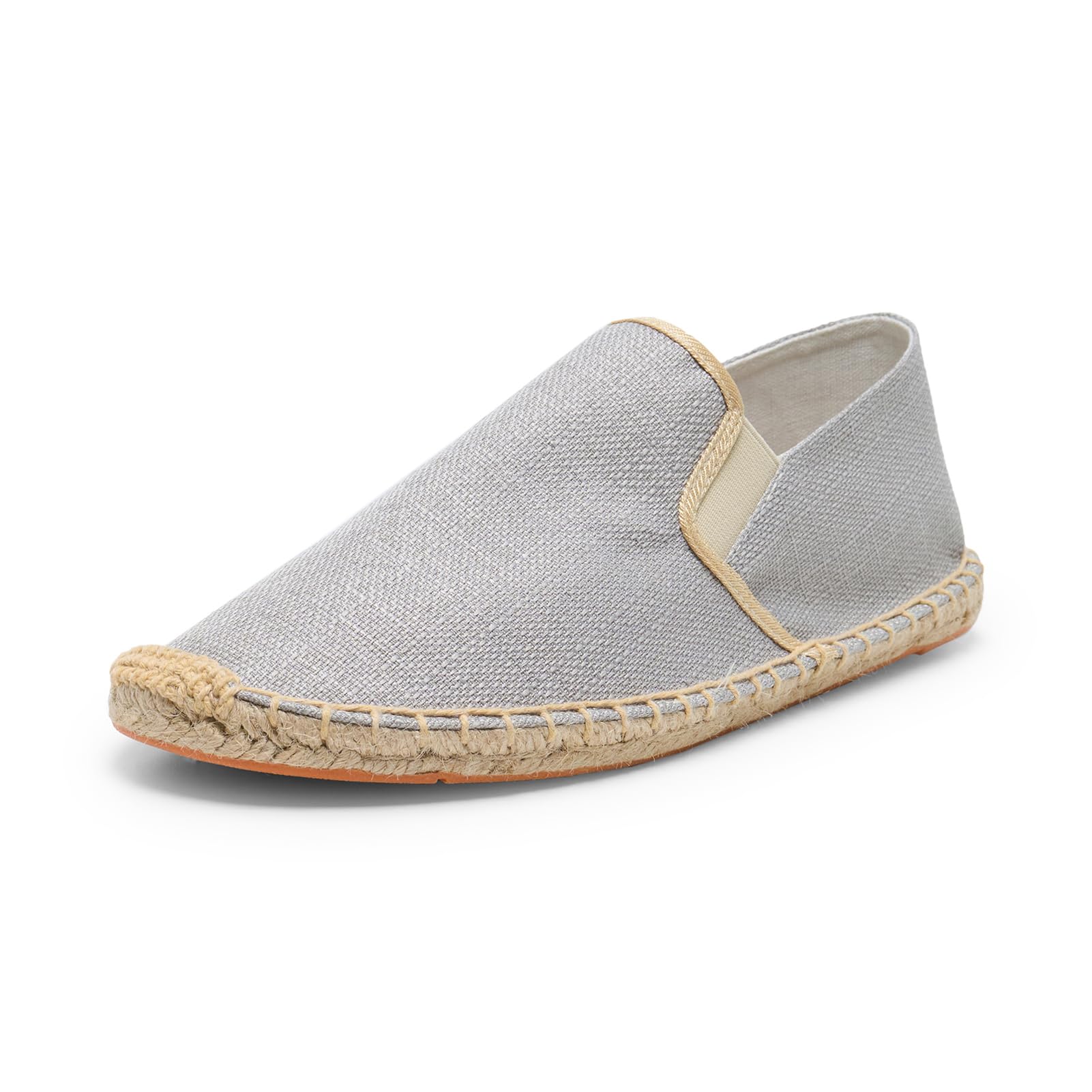 Alexis Leroy Espadrilles en Lin Bout Décontractée Plat pour Homme
