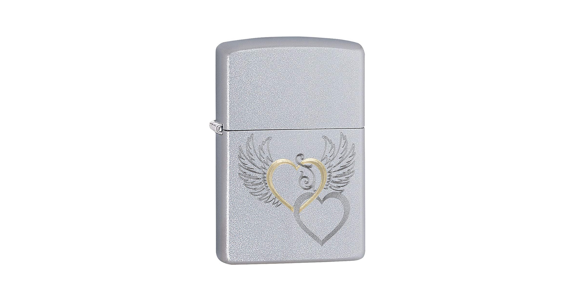 Amazon.com: Zippo Lighter: Hearts and Wings, Engraved