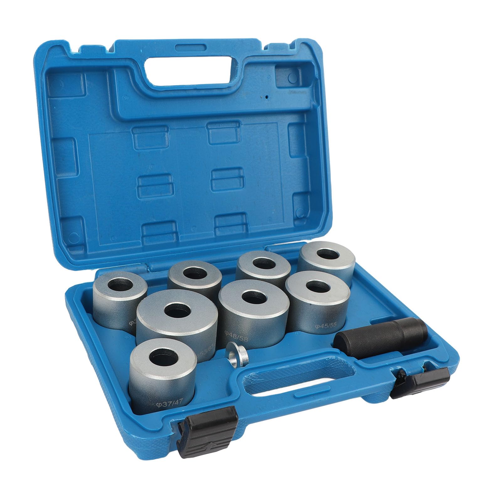 Aramox Installatore Cuffia estremità Tirante, Acciaio al Carbonio, Versatile Installatore Cuffia Parapolvere con Giunto Sferico per Veicolo con Kit da 10 Pezzi Facile Installazione