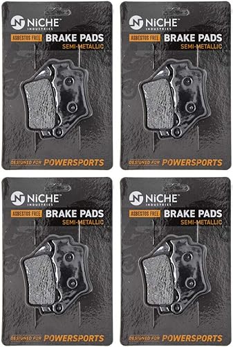 Miniatura 11 de NICHE Juego de pastillas de freno para KTM 250 300 450 200 EXC MXC SX Husqvarna 701 Enduro Supermoto 75013090000 Trasero Semimetálico