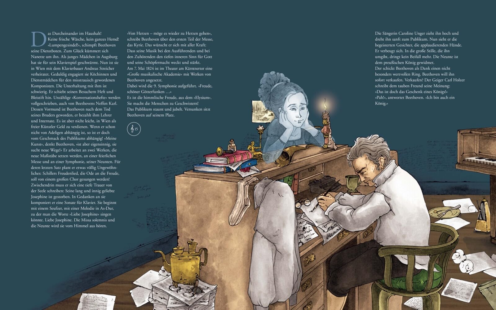Beethoven (Das musikalische Bilderbuch mit CD und zum Streamen): Leben und Werk des großen Komponisten