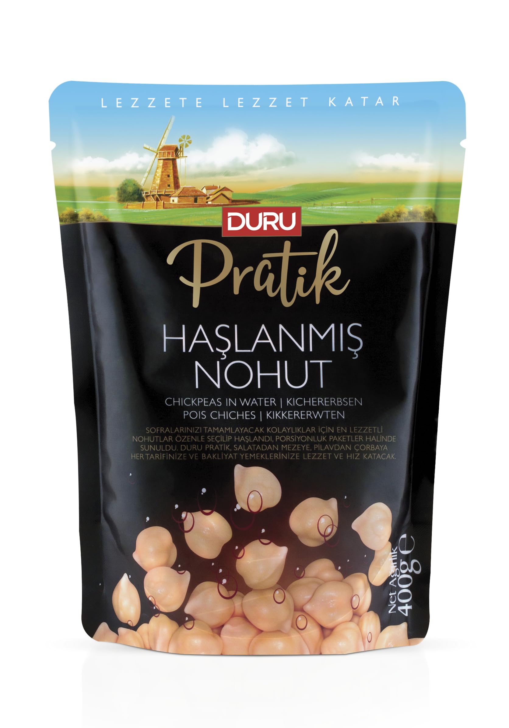 Duru Pratik Haşlanmış Nohut 400 Gr