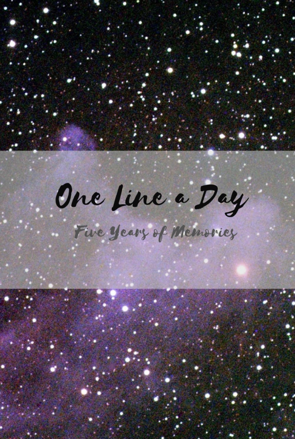 One Line a Day: Five Years of Memories: Nebula | 5 Year Journal, Daily Journal, Yearly Journal, Memory Journal