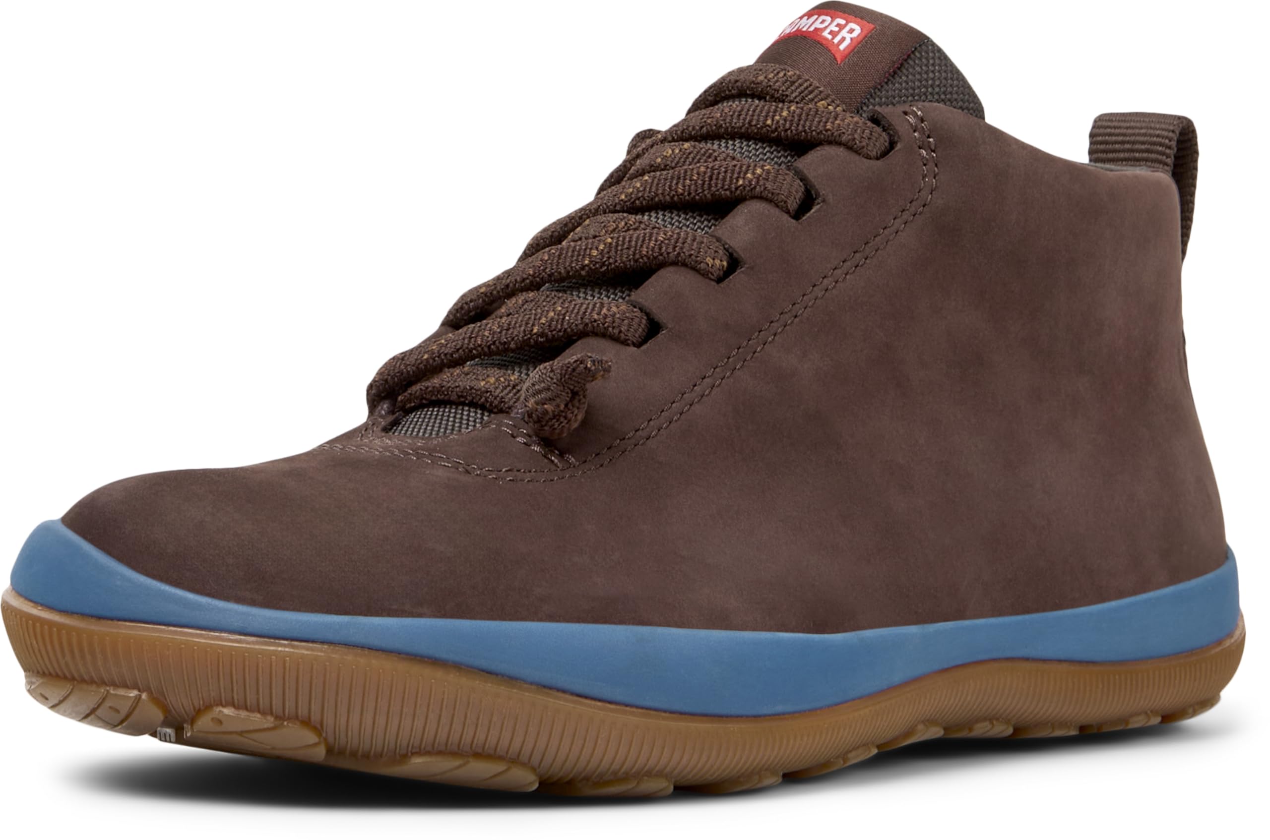 Camper Women's Peu Pista Gm K400481 Lace Up Bootie, Dark Brown 026, 37 EU, Dark Brown 026, 5 UK