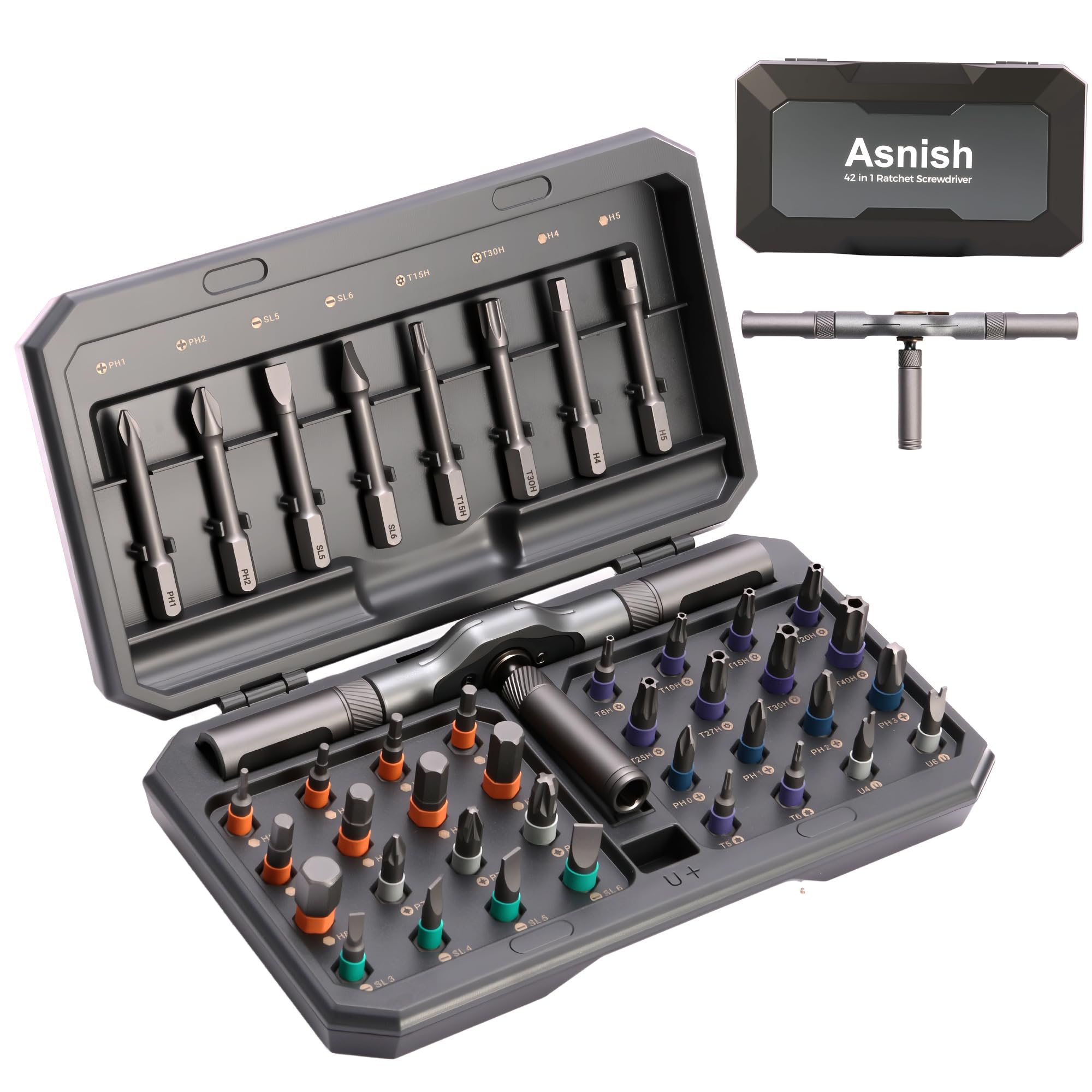 Amazon.com: 42-in-1 Magnetic Screwdriver Set - Premium S2 Steel