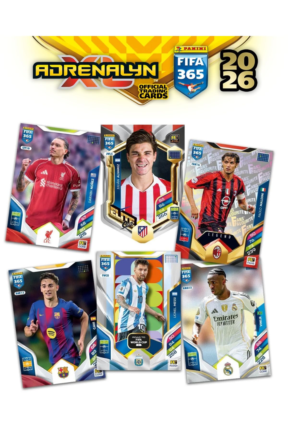 Panini Official Lisanslı FIFA 365 Adrenalyn XL™ Trading Cards 2 Paket (12 Kart) TYBJTW724VQZO24K72