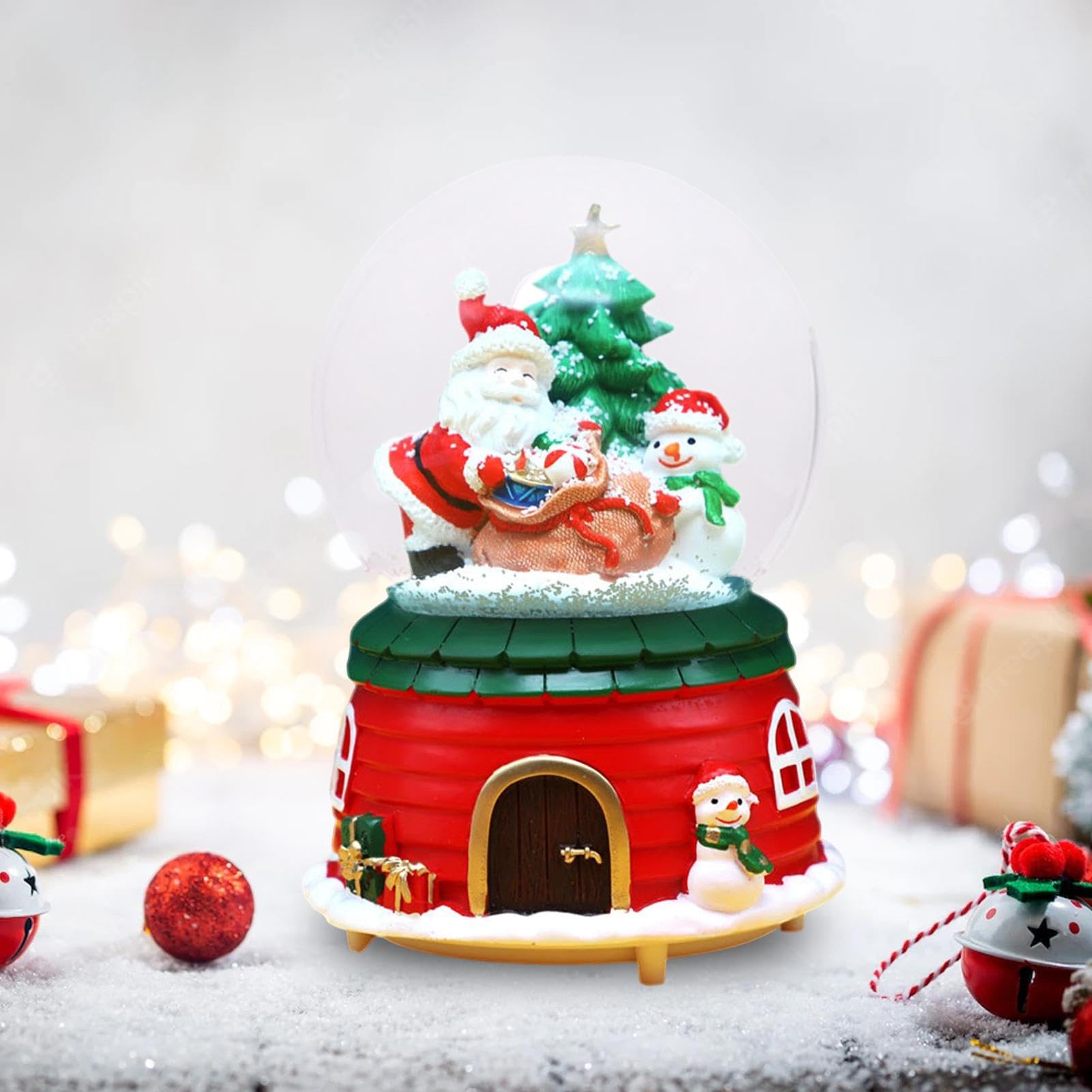 Amazon.co.jp: クリスマススノードーム - スノードーム クリスマス