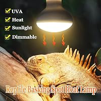 Sunshine smile 2db UVA UVB 75W Teknős Hőlámpa Terrárium UV Fény Hüllő 3