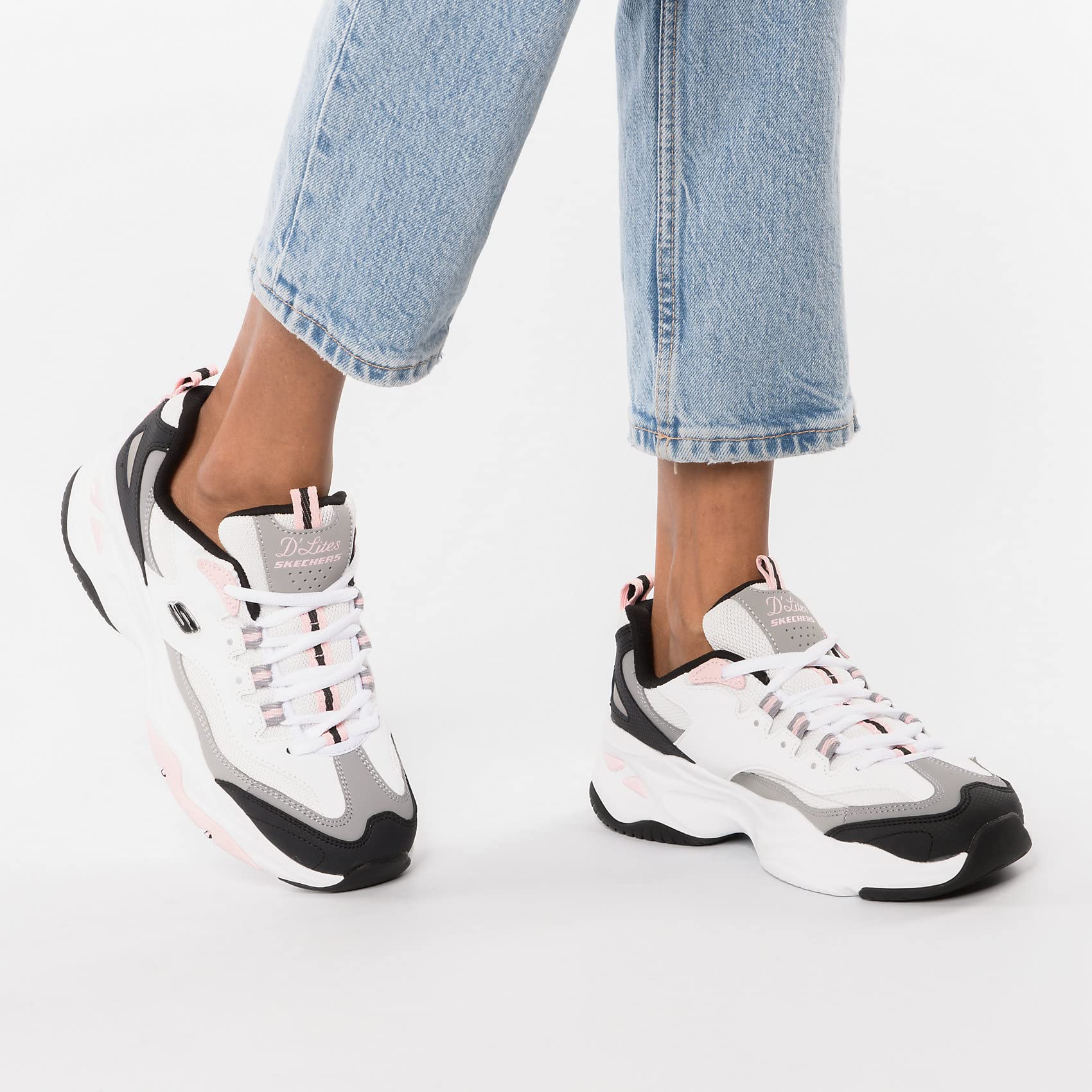 Skechers Mujer D'Lites 4.0 Fresh Diva Trainers