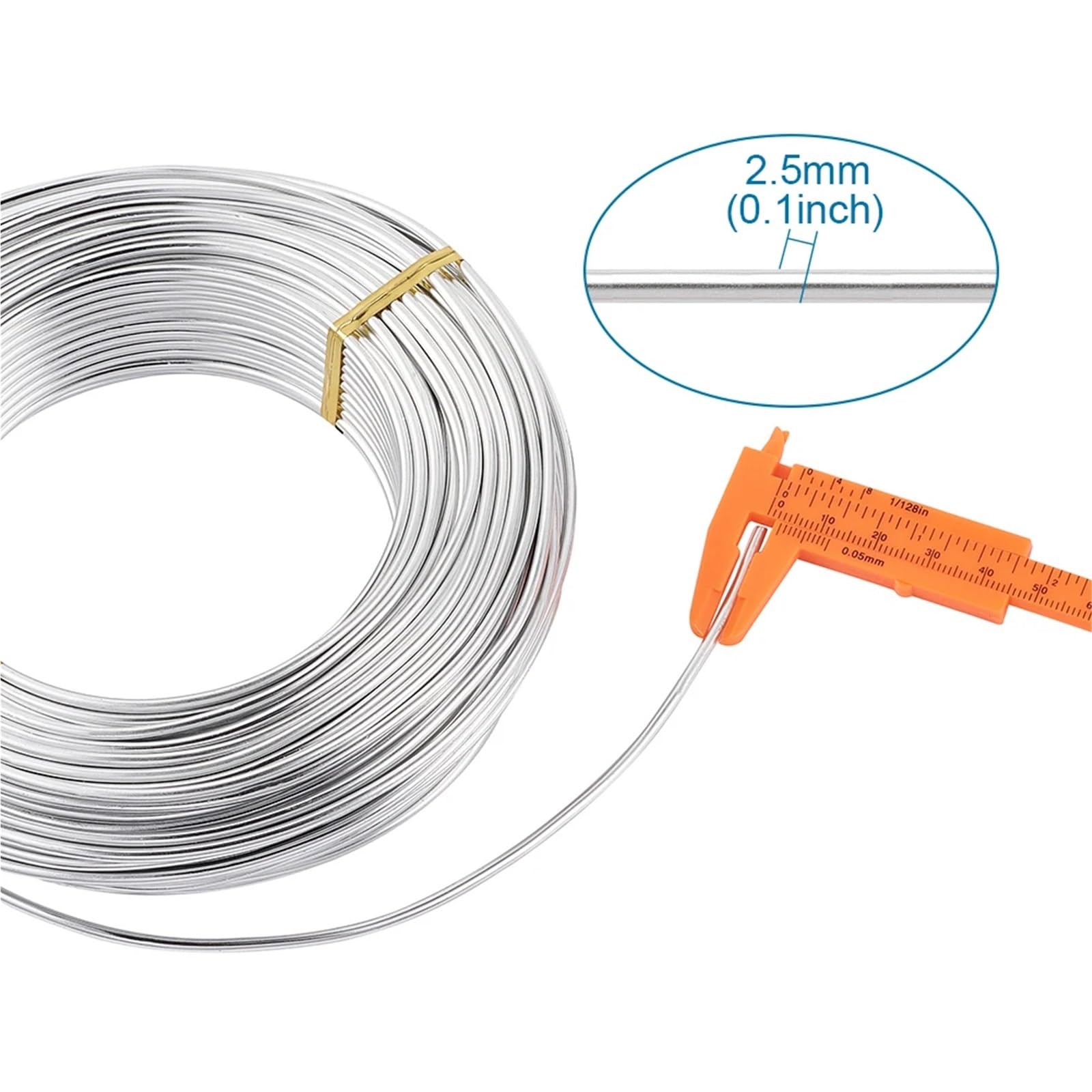 Aluminiumdraht 500 g Aluminiumdrähte 1,2/2,5/3,5 mm, biegsamer, flexibler Basteldraht, Schmuckzubehör for Armbänder, Ohrringe, Bonsai, Basteln, DIY-Herstellung(DarkViolet)