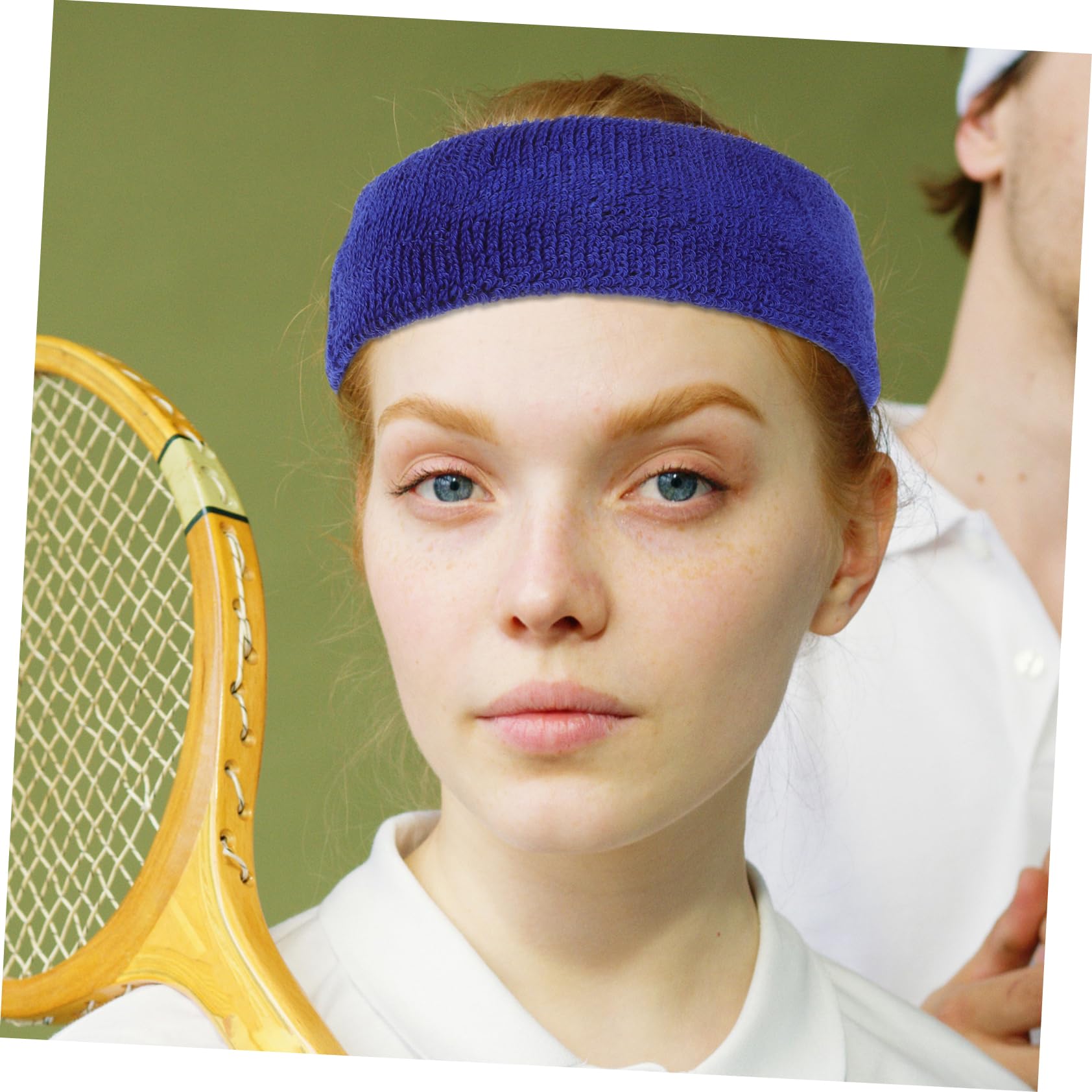 TOYANDONA Banda De Cabello Portátil Deportes Absorber Seda para Diadilla Yoga Diadema De Sudor Bandas De Sudor Banda De Sudor Portátil Hilo De Poliester