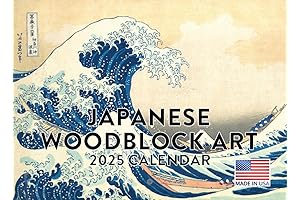 Anime Wall Calendar 2024: Immerse Yourself in Japanese Woodblock Art