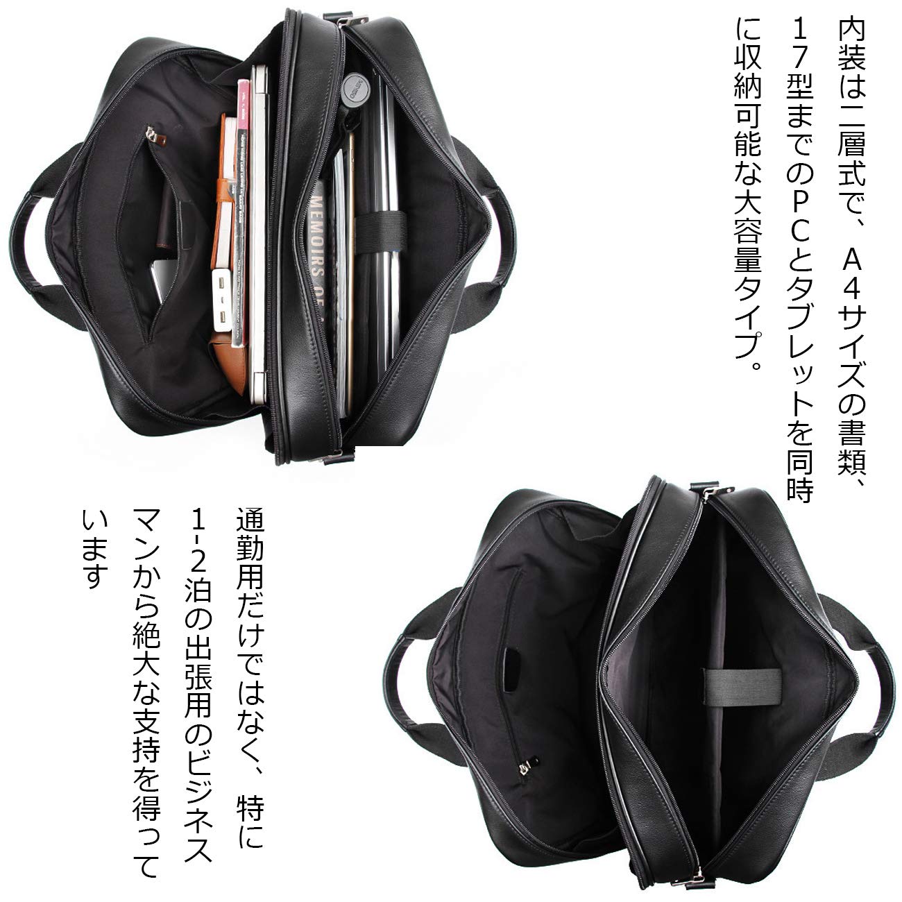 Amazon.co.jp: Ariga: ビジネスバッグ&ボストンバッグ
