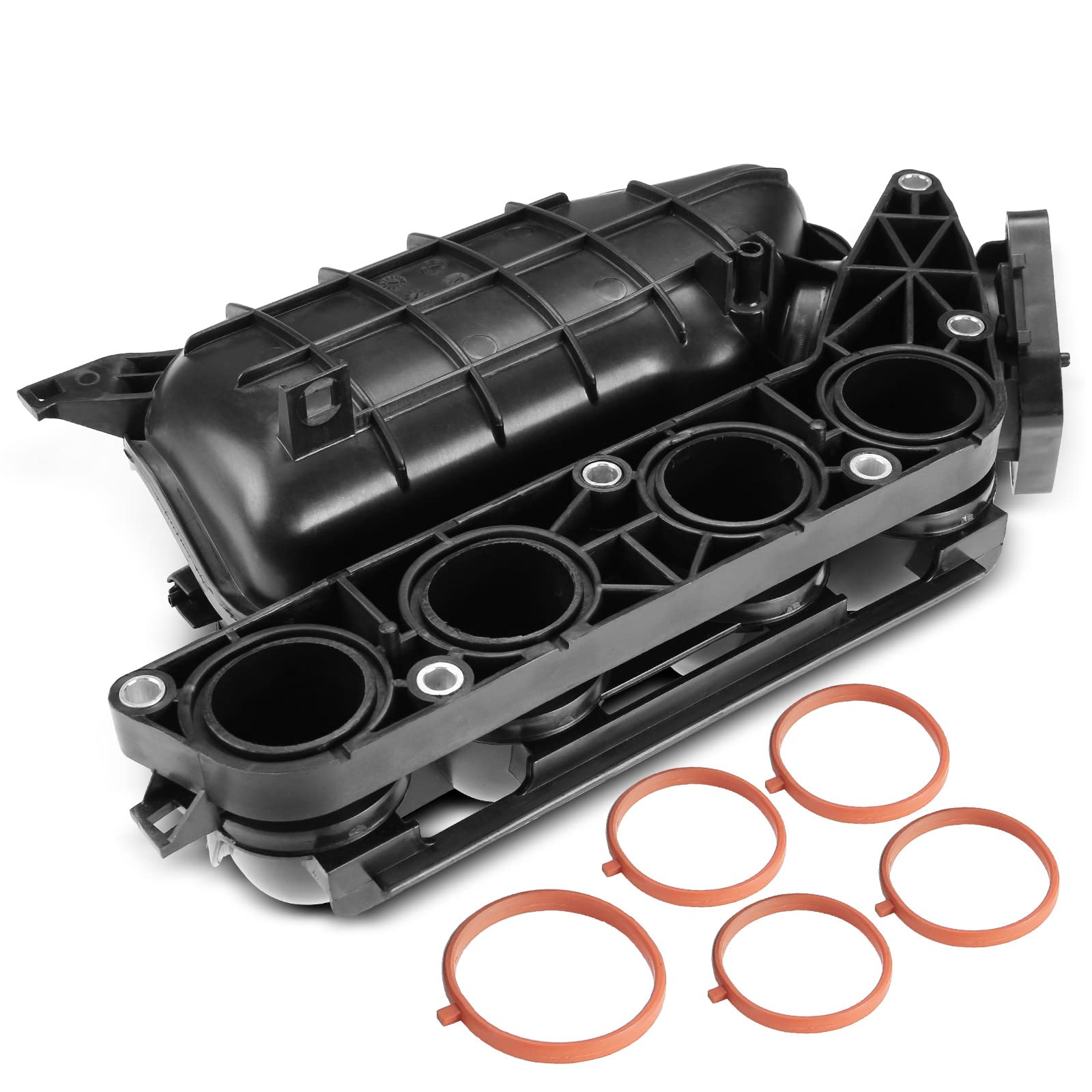 A-Premium Intake Manifold Assembly W/Gasket [DOHC, 4Cyl 2.4L] Compatible with Acura ILX 2013-2015, TSX 2009-2014 & Honda Accord 2008-2012, Civic 2012-2015, CR-V 2012-2014, Crosstour 2012-2015