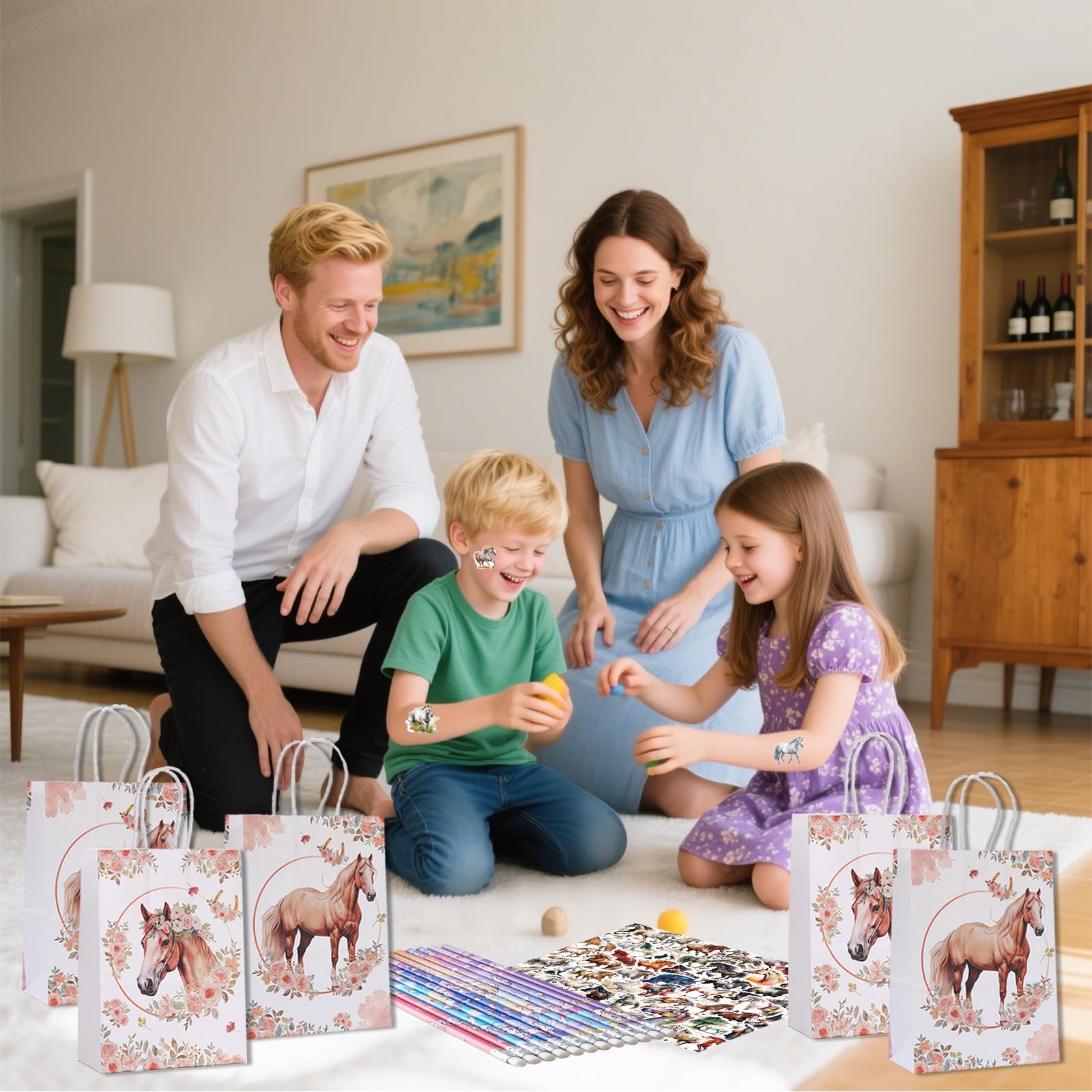 IJsbekertjes paarden party - Alles voor een kinderfeestje