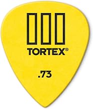 Dunlop Tortex T3 - Sharp Tip for Guitar Pack of 12 .73 mm