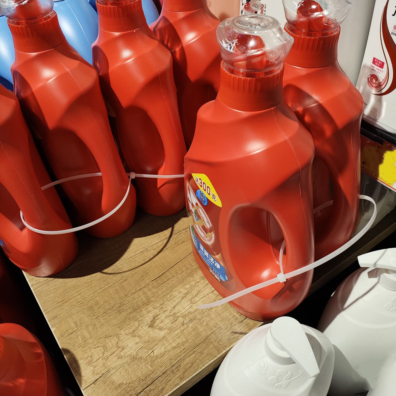 Opaski na zamek błyskawiczny, 1000 szt., 30 cm, wytrzymałe, wysokiej jakości plastikowe opaski druciane o wytrzymałości na rozciąganie 22,7 kg, opaski kablowe odporne na promieniowanie UV,