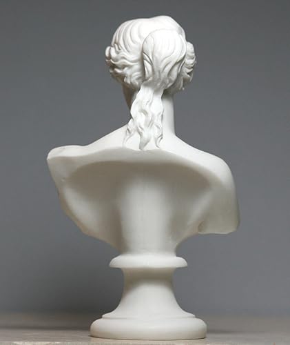 Miniatura 4 de Busto cabeza diosa afrodita de Milos Venus Alabastro estatua escultura 5.9 pulgadas