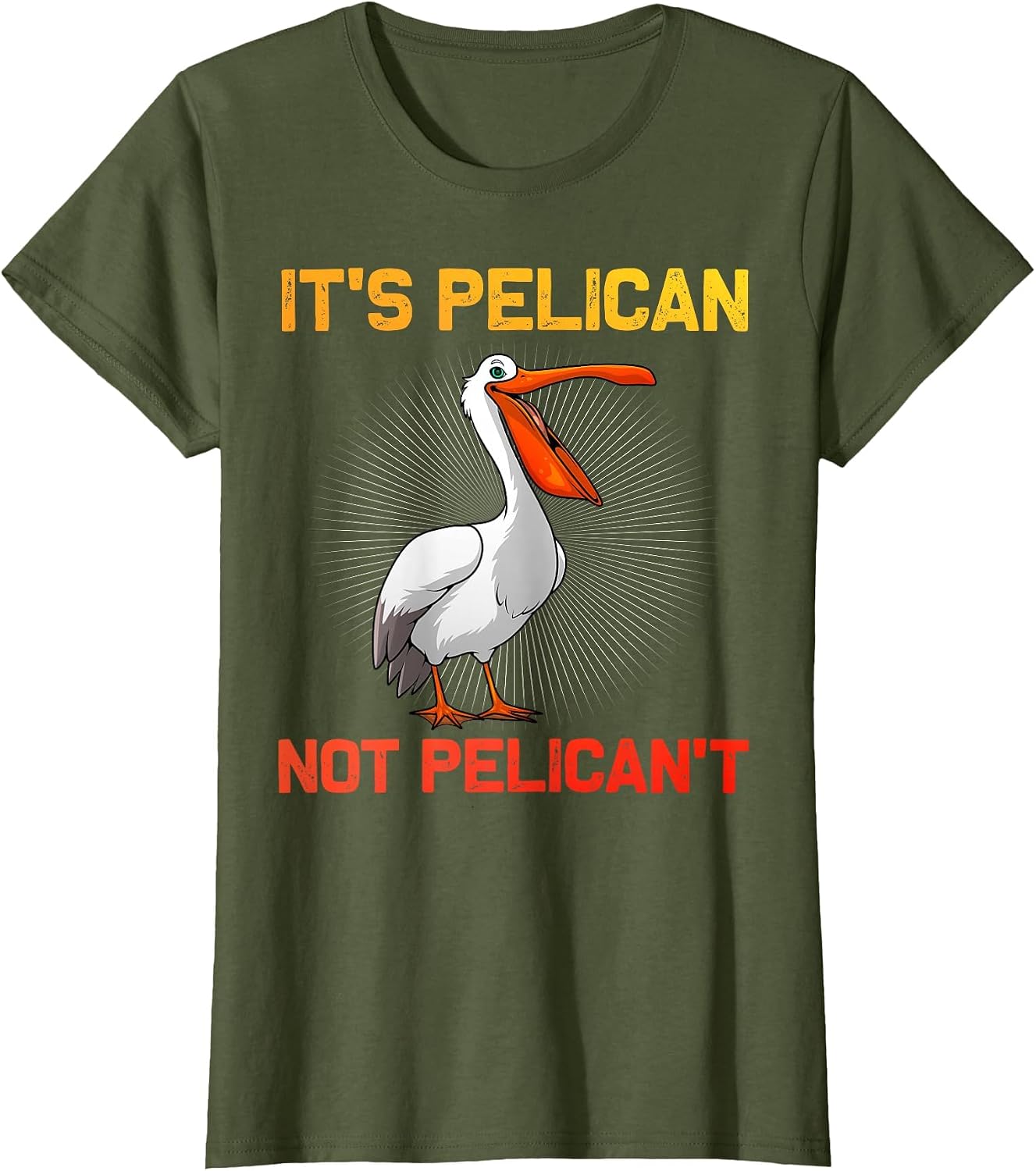 Cool Pelican Art for Men Women Animal Bird Lover Pelican T-Shirt