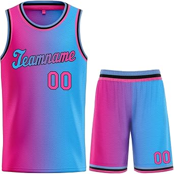 KXK Custom Men Youth Basketball Jersey Shorts Uniform Personalized Stitched or Printed Name Number Sportswear