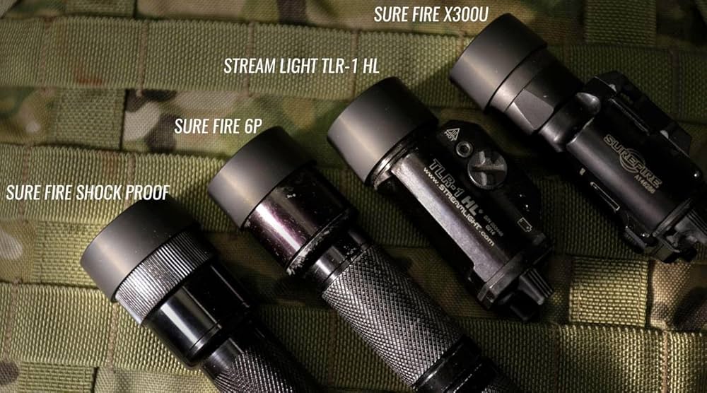 トイガン SURE FIRE 6P Amazon.co.jp: HUGGER SURE FIRE 6Pベゼル用 レンズプロテクター