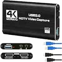 4K USB 3.0 ビデオキャプチャ HD 高性能 Amazon.co.jp: 4Kオーディオビデオキャプチャカード、USB 3.0