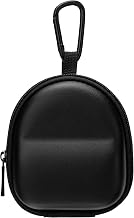 Ginsco 2026 Hard Shell Earbuds Case for Wired/Wireless Earphone, Portable Travel Tech Cable Cord Organizer, Backpack-Style Storage Pouch with Carabiner for Apple EarPods