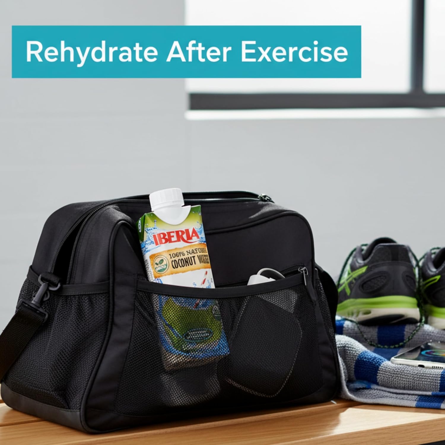 Iberia 100% Pure Organic Coconut Water, 11.1 fl. oz. (Pack of 24) - Image 8