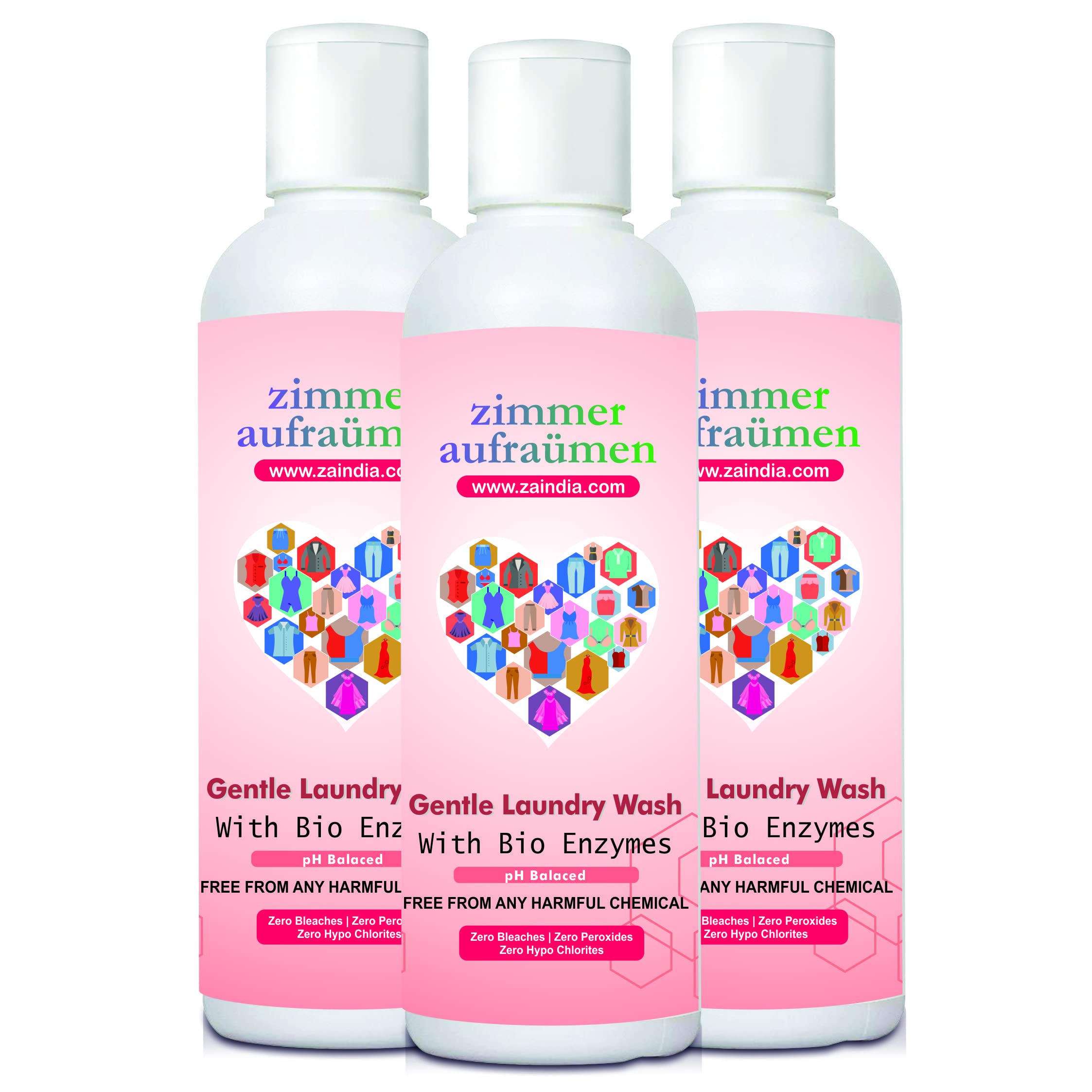 Buy Zimmer Aufraumen GENTLE LAUNDRY LIQUID DETERGENT 2 Liters Top Load