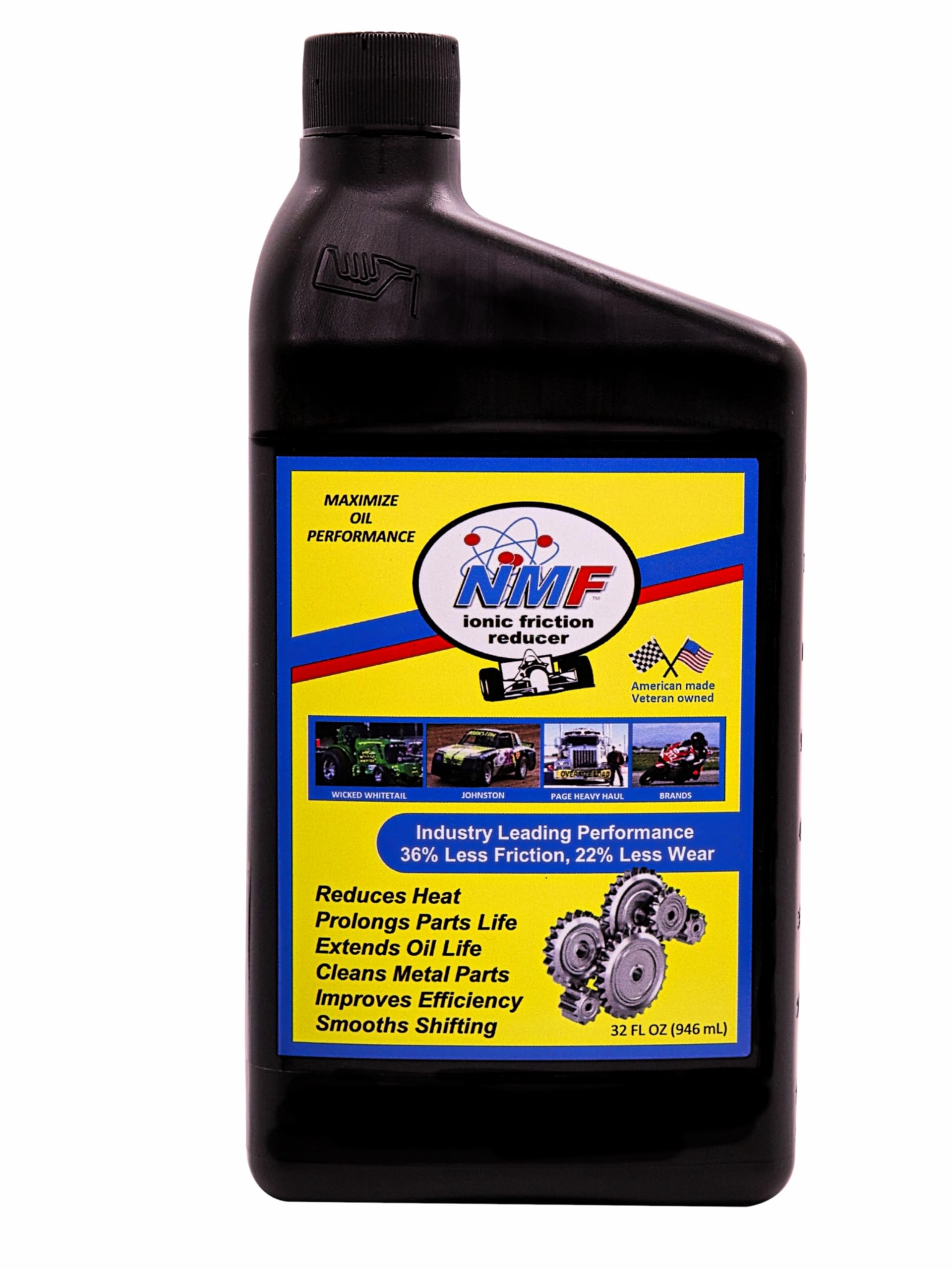 GoNMF NMF Ionic Friction Reducer, 8 Engines (32 oz)…