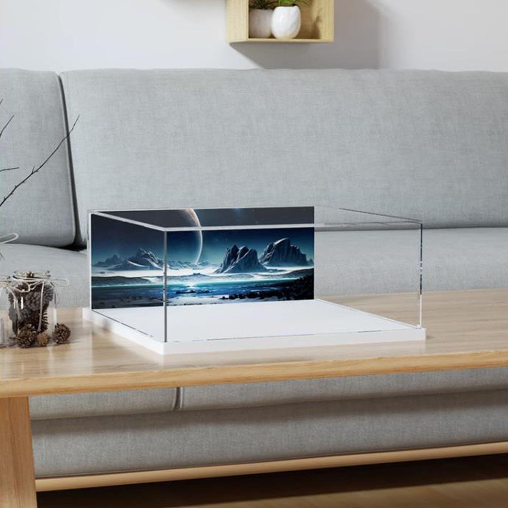 インテリア・オブジェ Amazon.com: Acrylic Display Case for Lego NINJAGO Jay's Lightning