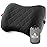 Hikenture Camping Pillow with Removable Cover - Ultralight Inflatable Pillow for Neck Lumbar Support - Upgrade Backpacking Pillow - Washable Travel Air Pillows for Camping, Hiking, Backpacking (Black)