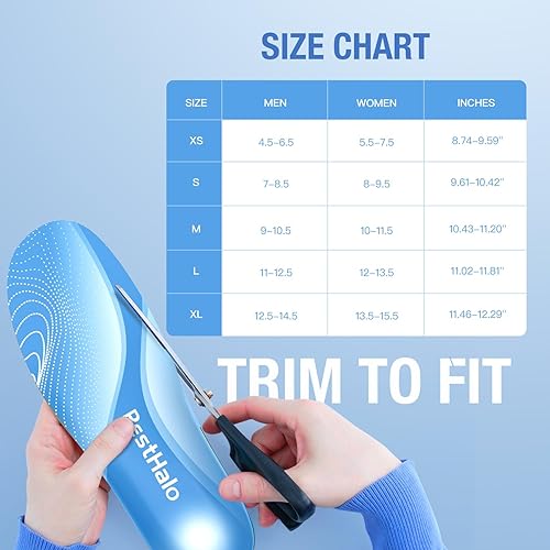 Miniatura 9 de Plantillas para fascitis plantar, inserciones de soporte de arco alto, cojín de gel, alivio para pies planos, plantillas ortopédicas de más de 220