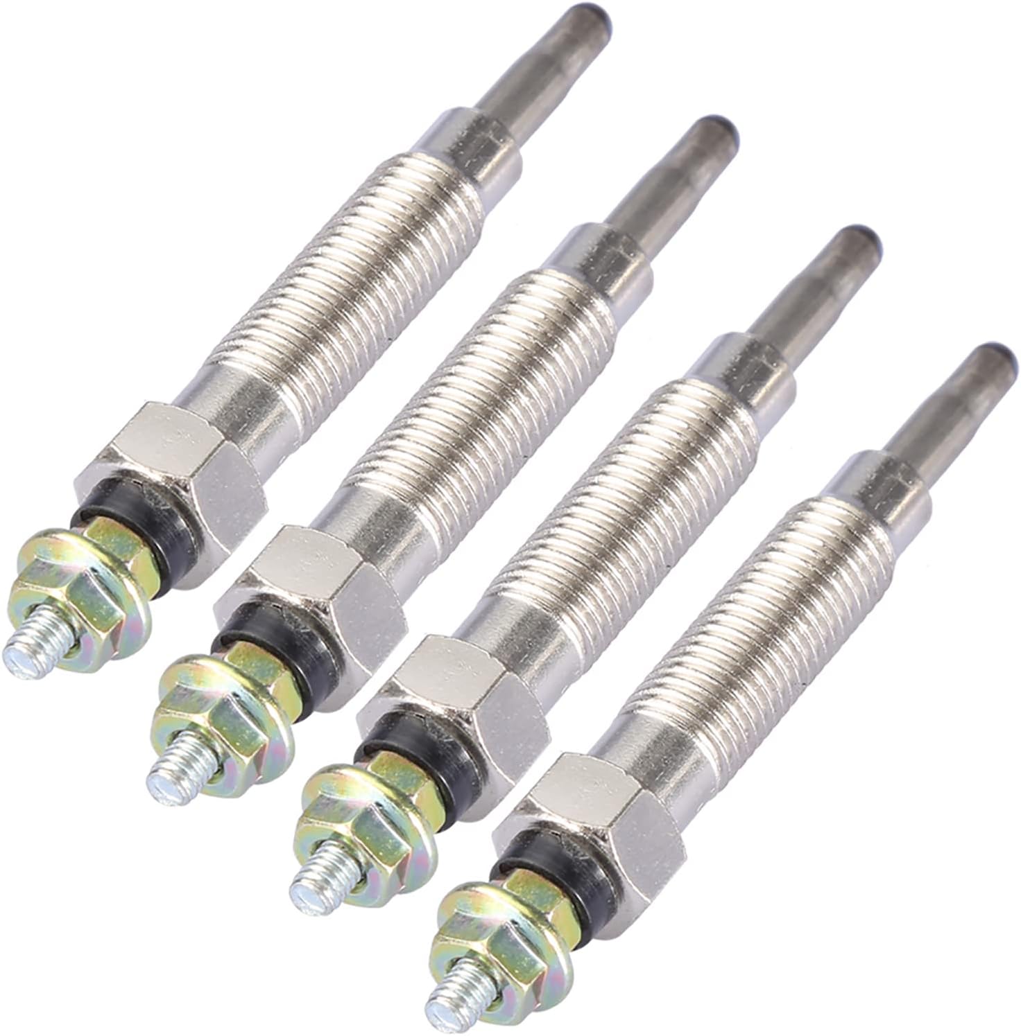 NDNCZDHC4pcs Dual Core Diesel Heater Glow Plugs for Challenger L200 L300 2.5 D