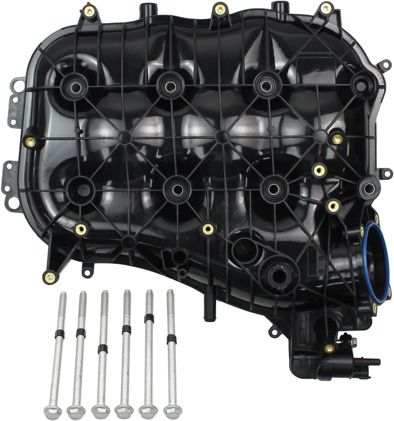 Engine Upper Intake Manifold for Buick Enclave LaCrosse, Cadillac SRX XTS Captiva Sport Colorado Equinox Impala Traverse, GMC Acadia Canyon Terrain, Saab 9-4X