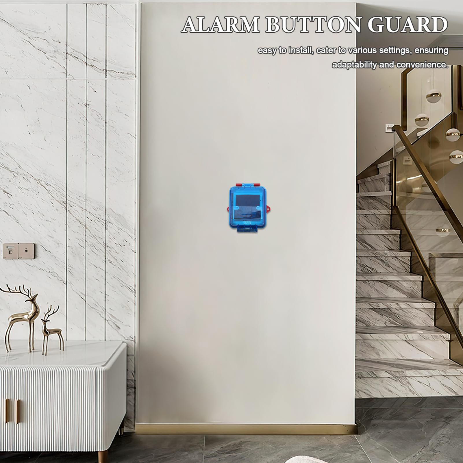 Homoyoyo Cubierta De Alarma Contra Incendios Protector De Interruptor De Alarma Manual Para Punto De Llamada Manual Compatible Con Sistema General Para Uso Emergencia