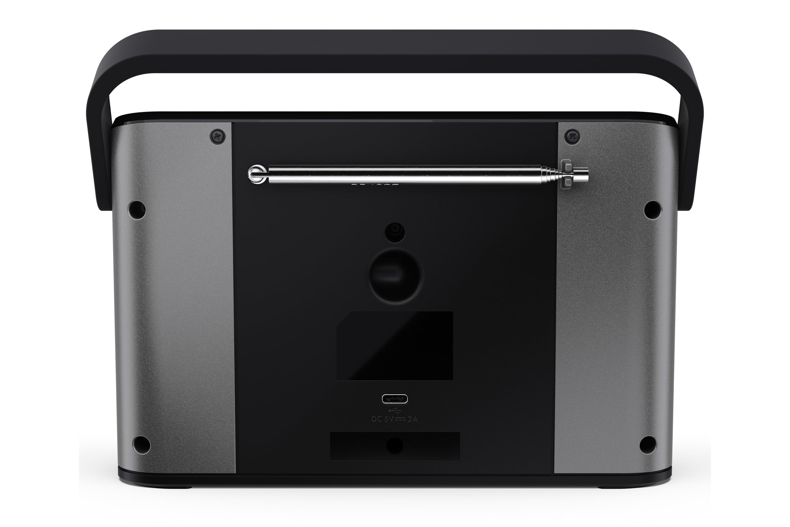 Sharp Osaka Przenośne radio cyfrowe DR-P540(GY) – radio DAB+/FM z Bluetooth 5.3, BestTune™, kolorowy wyświetlacz 2,4″, głośniki stereo, akumulator litowo-jonowy, zasilanie przez port USB (typ C