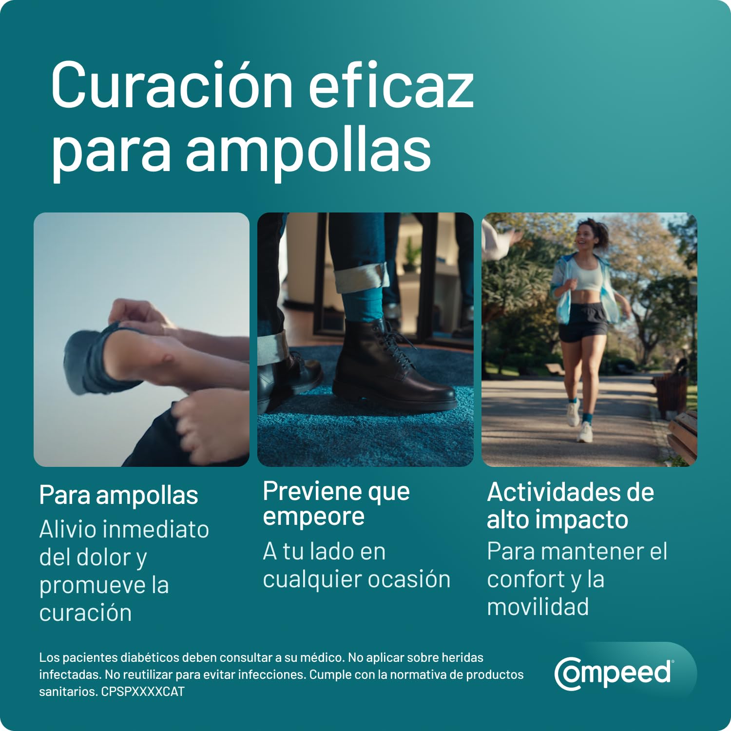 COMPEED Ampollas Surtido, Apósitos Hidrocoloides Contra Rozaduras , Pack 5 uds.