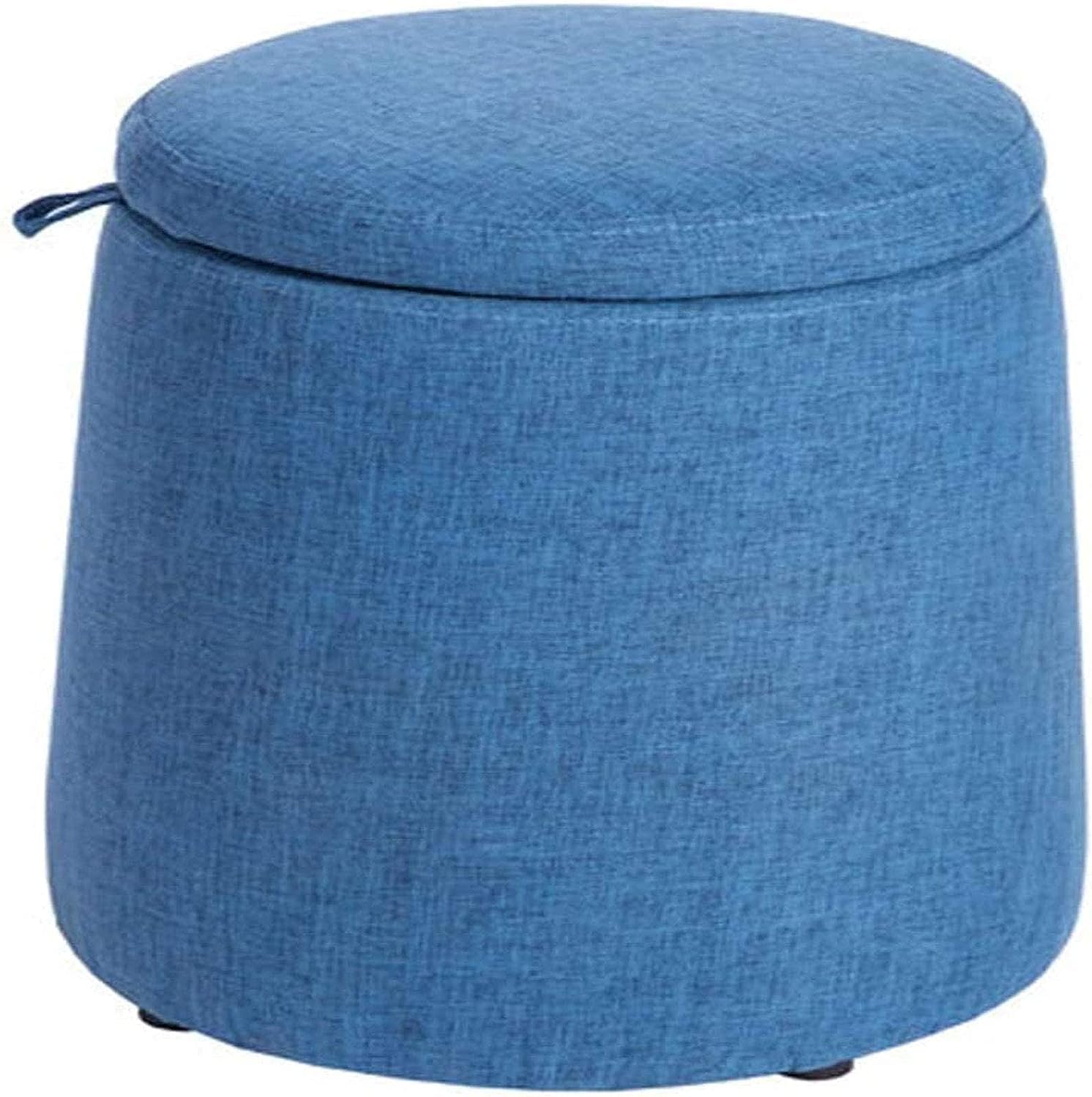 Repose-pieds rembourré avec coffre de rangement amovible et tabouret de salon