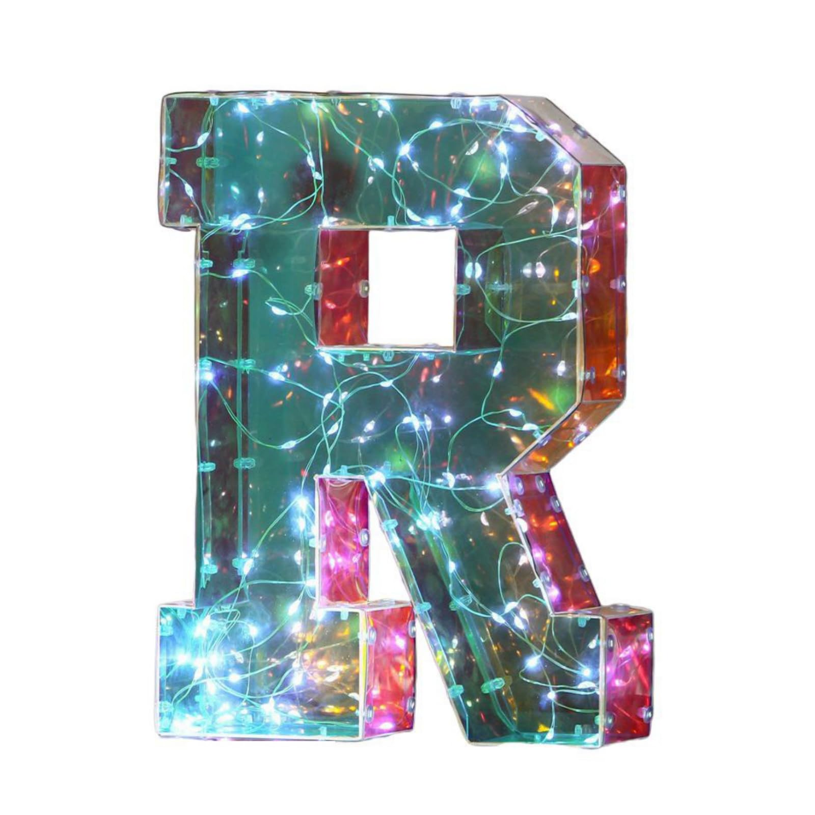 LED Marquee Letter Lights Light Up Letters Glitter Alphabet Letter Sign Battery Powered for Night Light Birthday Party Wedding Girls Gifts Home Bar Christmas Decoration with USB
