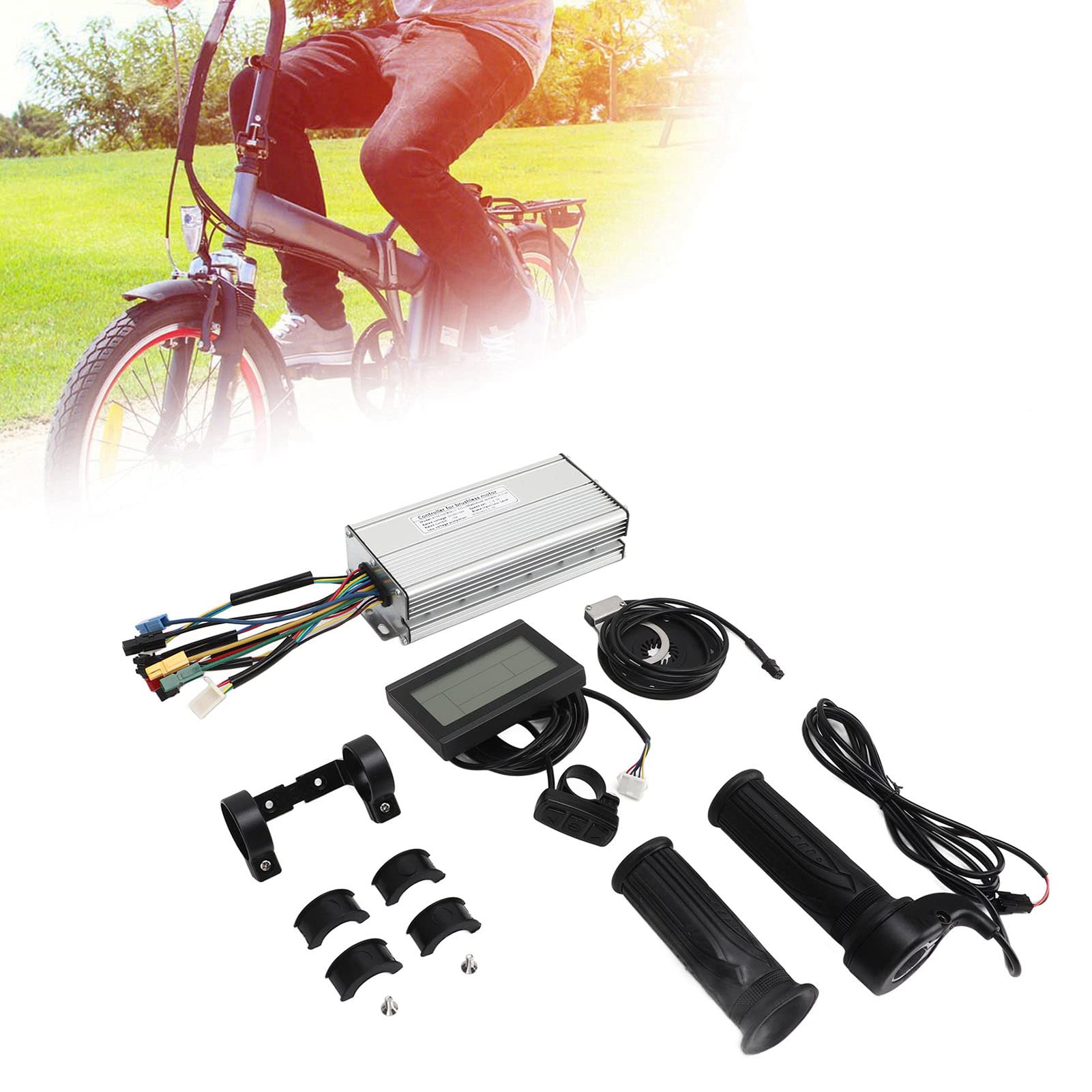 BLDC E-bike Controller 60v 48v 2000w 36v 1000w Electric Scooter Kit LCD
