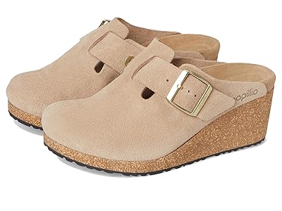 Birkenstock Papillio by Birkenstock Fanny Wedge Clog - Suede Women