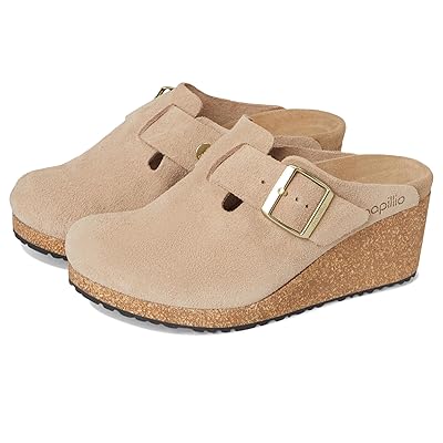 Birkenstock Papillio by Birkenstock Fanny Wedge Clog Suede Women