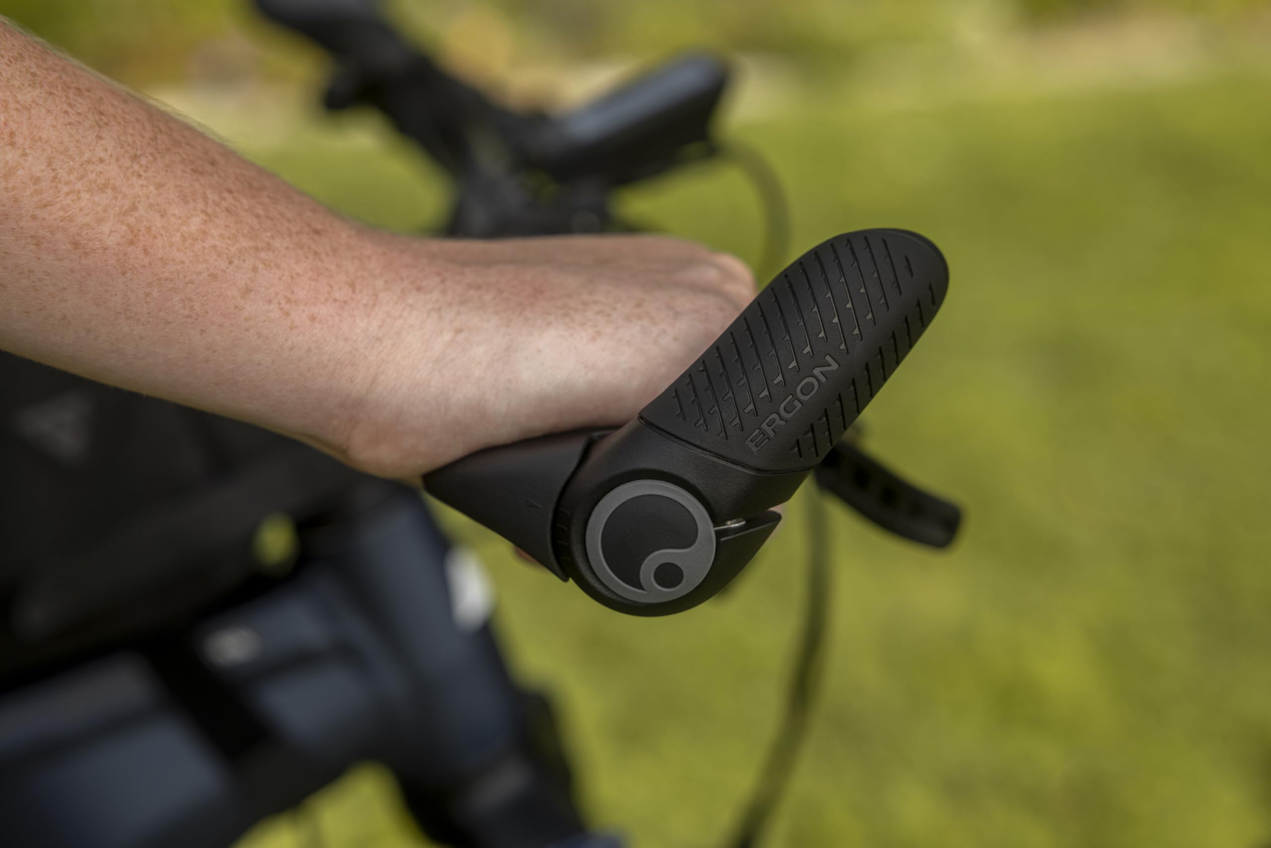Ergon GP3-S Evo Ergo Poignées de vélo électrique pour VTT Noir