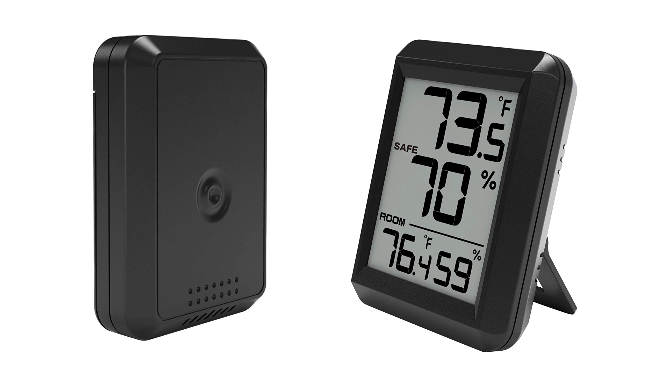 Wireless Gun Safe Digital Hygrometer and Thermometer Temp and Humidity