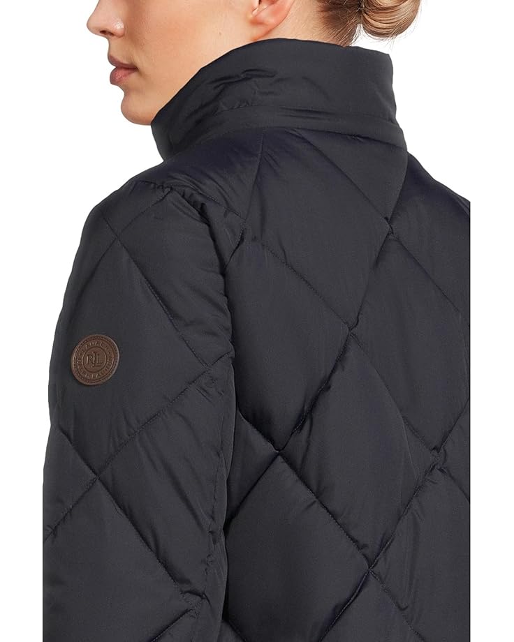 Lauren Ralph Lauren Faux Fur Trim Hooded Puffer - #4 of 4
