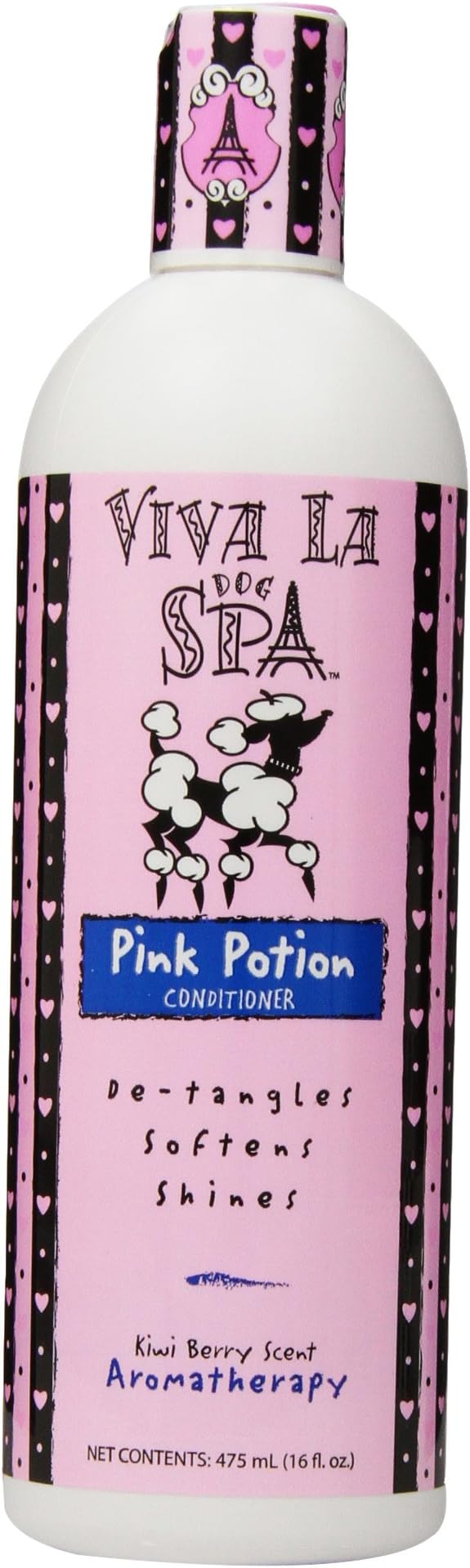 Viva La Dog Spa Pink Potion Conditioner for Dogs, 16-Ounce