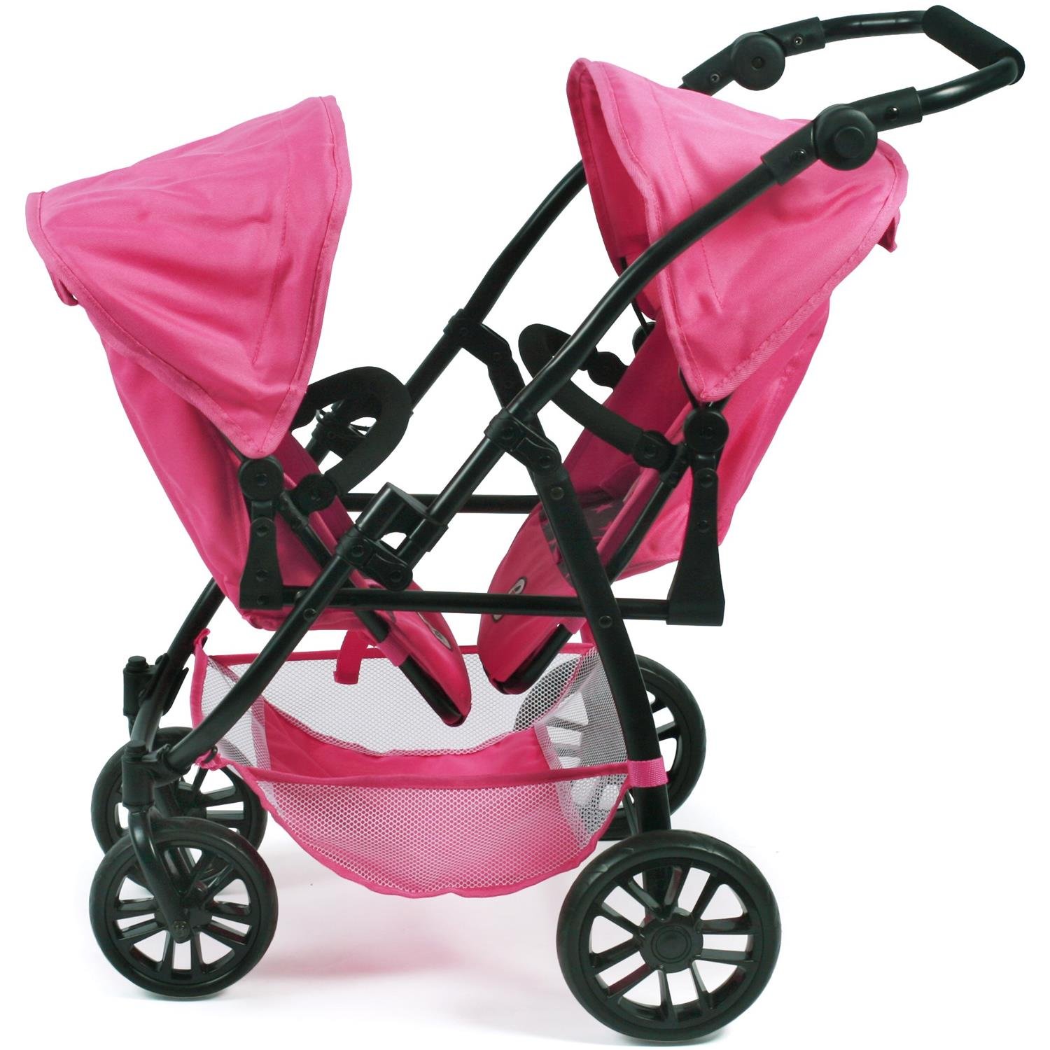 Bayer Chic 2000 - Poppenwagen Vario, dubbele poppenwagen voor twee