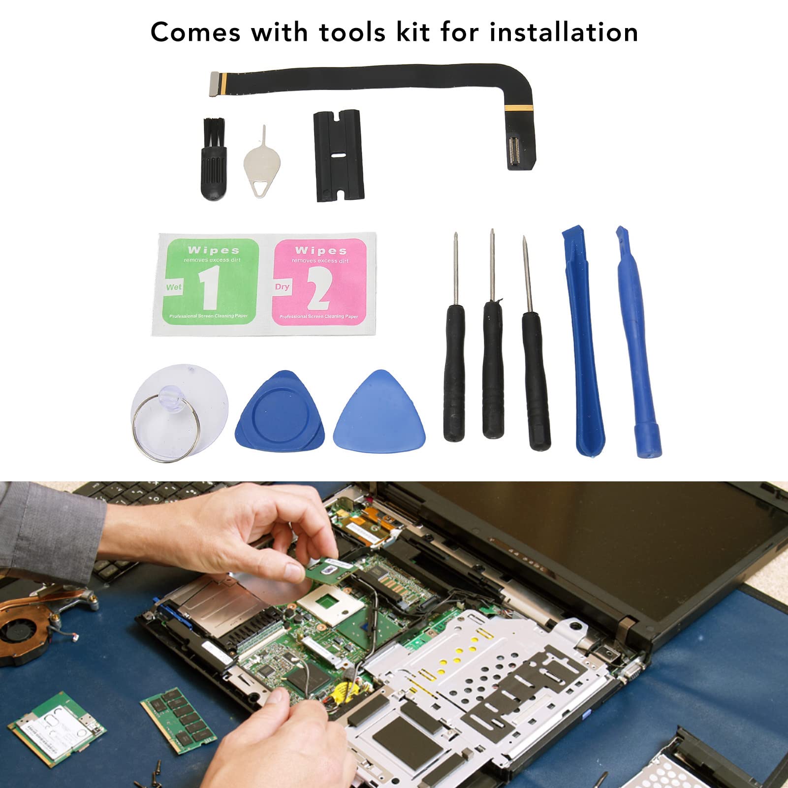 Surface Laptop 6 Nastro Adesivo Cornice Per Display Microsoft Surface Pro 3/4/5/6/7 - Adesivo Biadesivo Per Riparazione Schermo LCD Surface Pro Adesivo - Foto 10