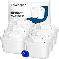 Wessper vízszűrő patron aktív szénnel 6 db Brita Dafi Aquaphor kompatibilis 1
